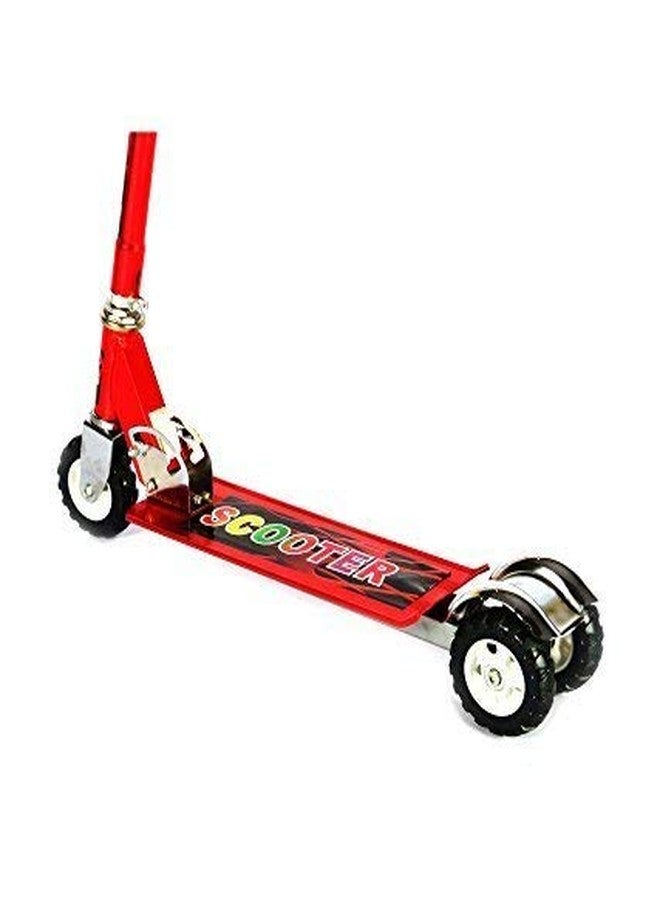 Plutofit Foldable 3 Wheel Kids Scooter Tricycle Heavy Duty Skate Scooter, Blue - Image 2